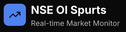 NSE OI Spurts